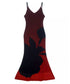 Flower Gradient Dress